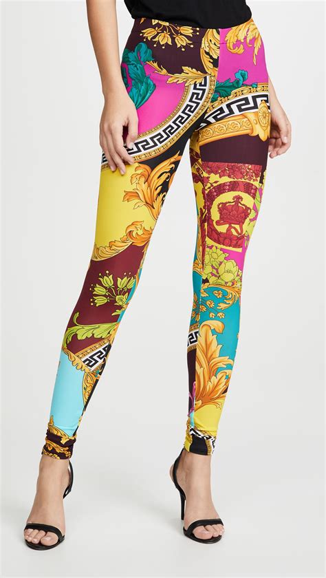 versace leggins|versace leggings on sale.